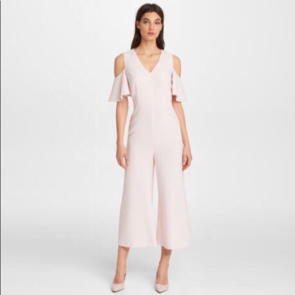 Karl Lagerfeld pink jumpsuit